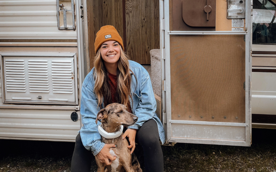 Better RV Travel with your Dog owner and dog in RV